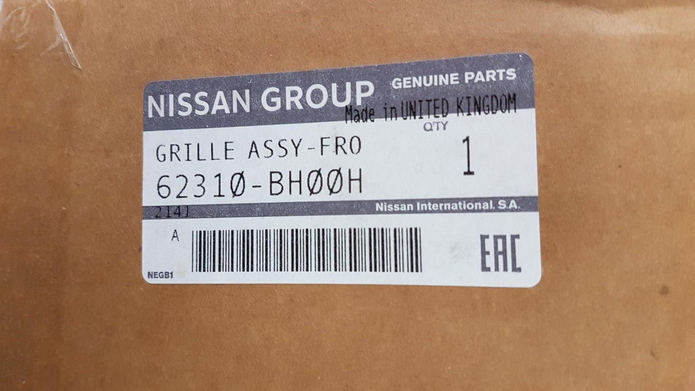 Original NISSAN Note (E11) 2009-2013 Kühlergitter vorne 62310BH00H