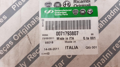 Original OE FIAT AGR-Ventil 71793807