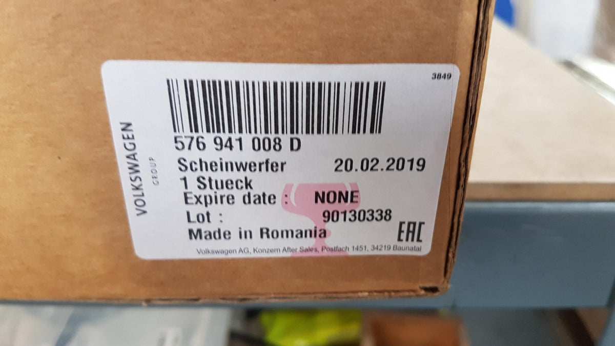 Original SEAT Ateca Scheinwerfer Rechts 576941008D