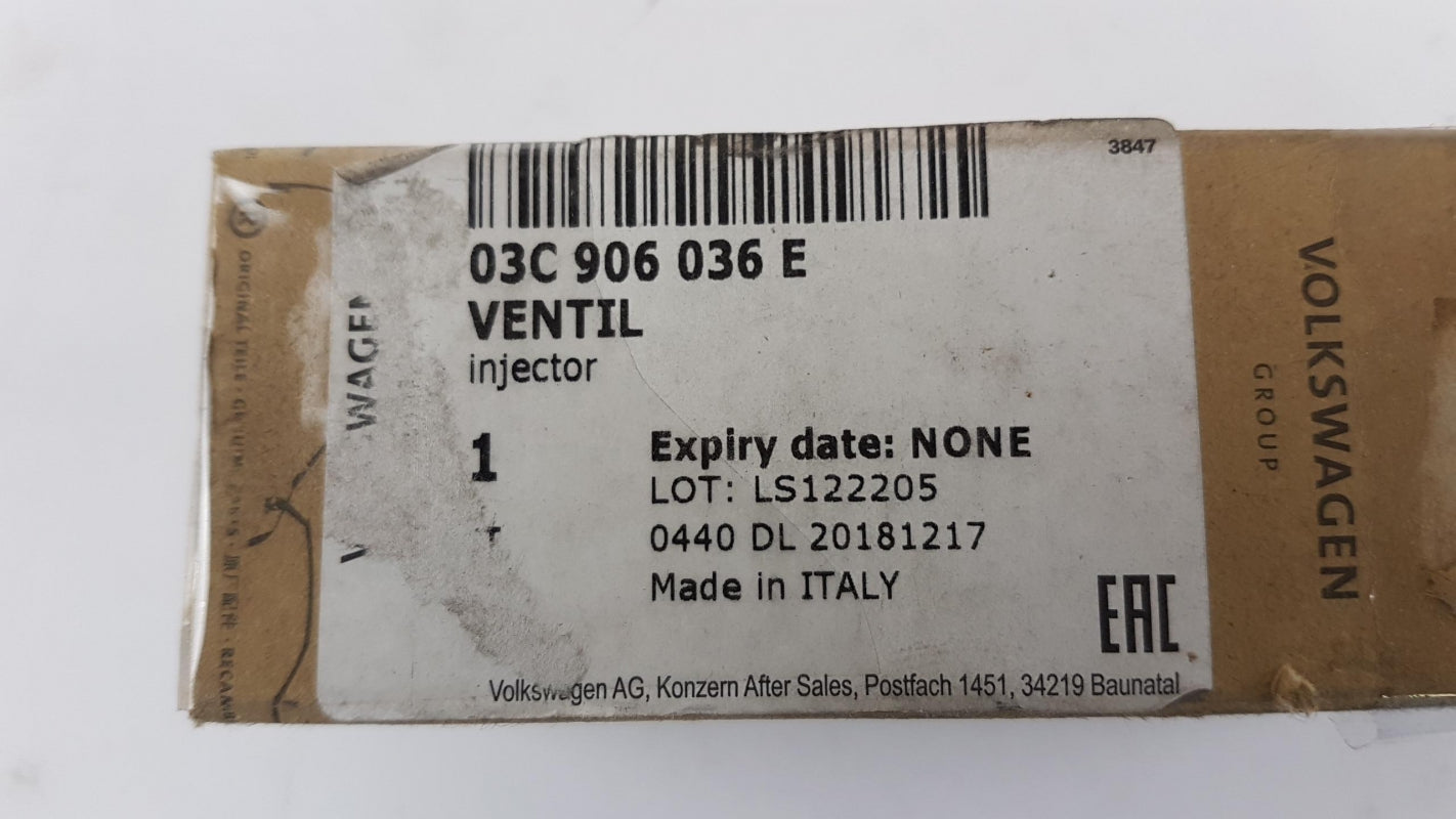 Original OE Volkswagen Injektor Düse 03C906036E