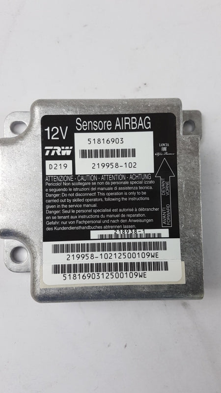 Original OE FIAT Airbag Steuergerät 51816903