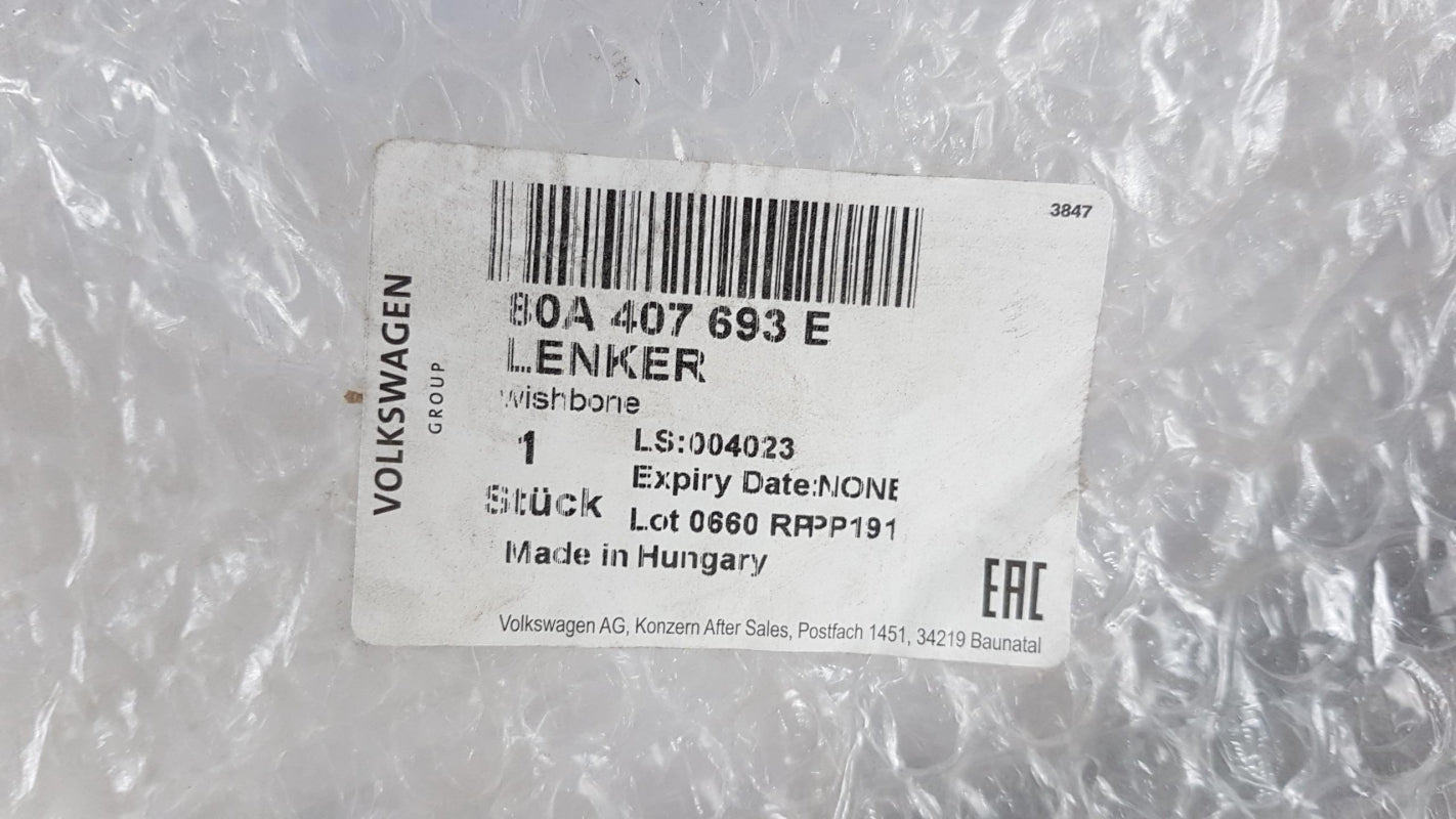 Original OE Volkswagen Querlenker 80A407693E
