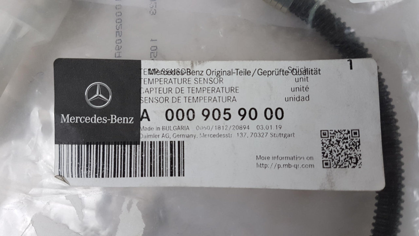 Original MERCEDES-BENZ S W221 Abgastemperaturgeber A0009059000