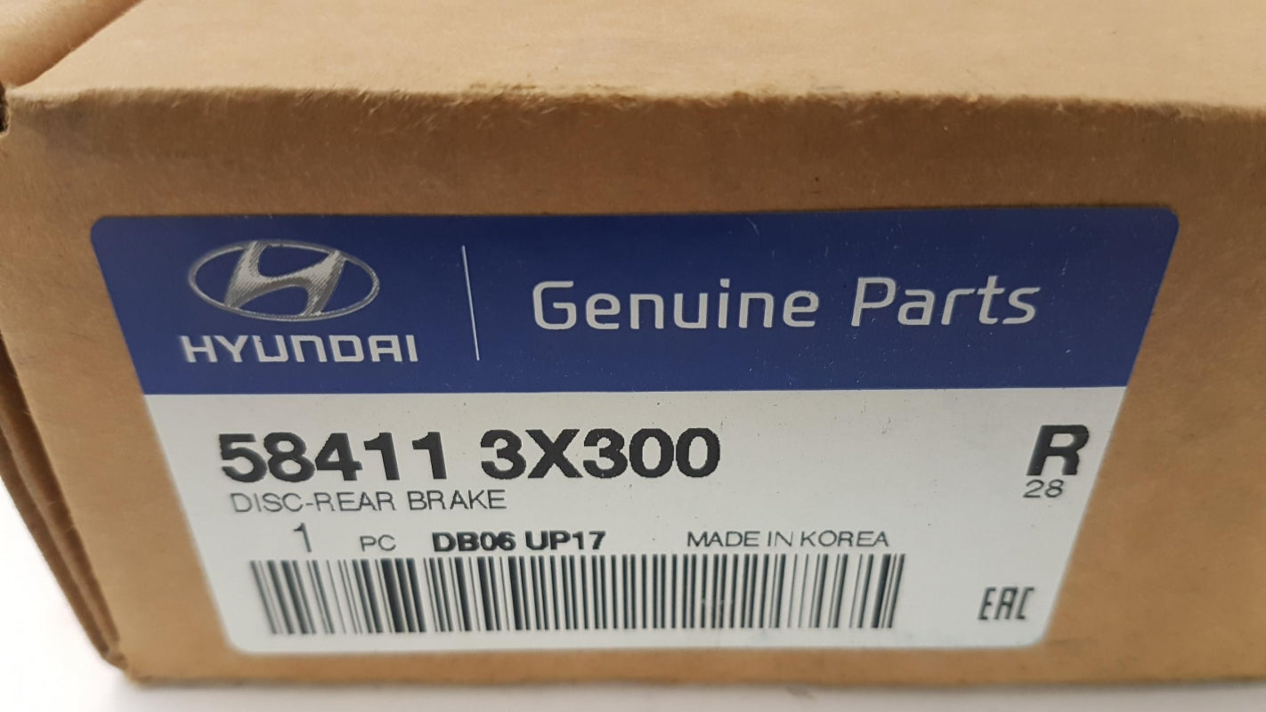 Original HYUNDAI Kona I30 KIA Soul Bremsscheibe (1 Stück) hinten 584113X300