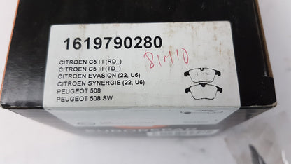 Original CITROEN C5 III PEUGEOT 407 508 I Bremsbeläge Satz Vorne 1619790280