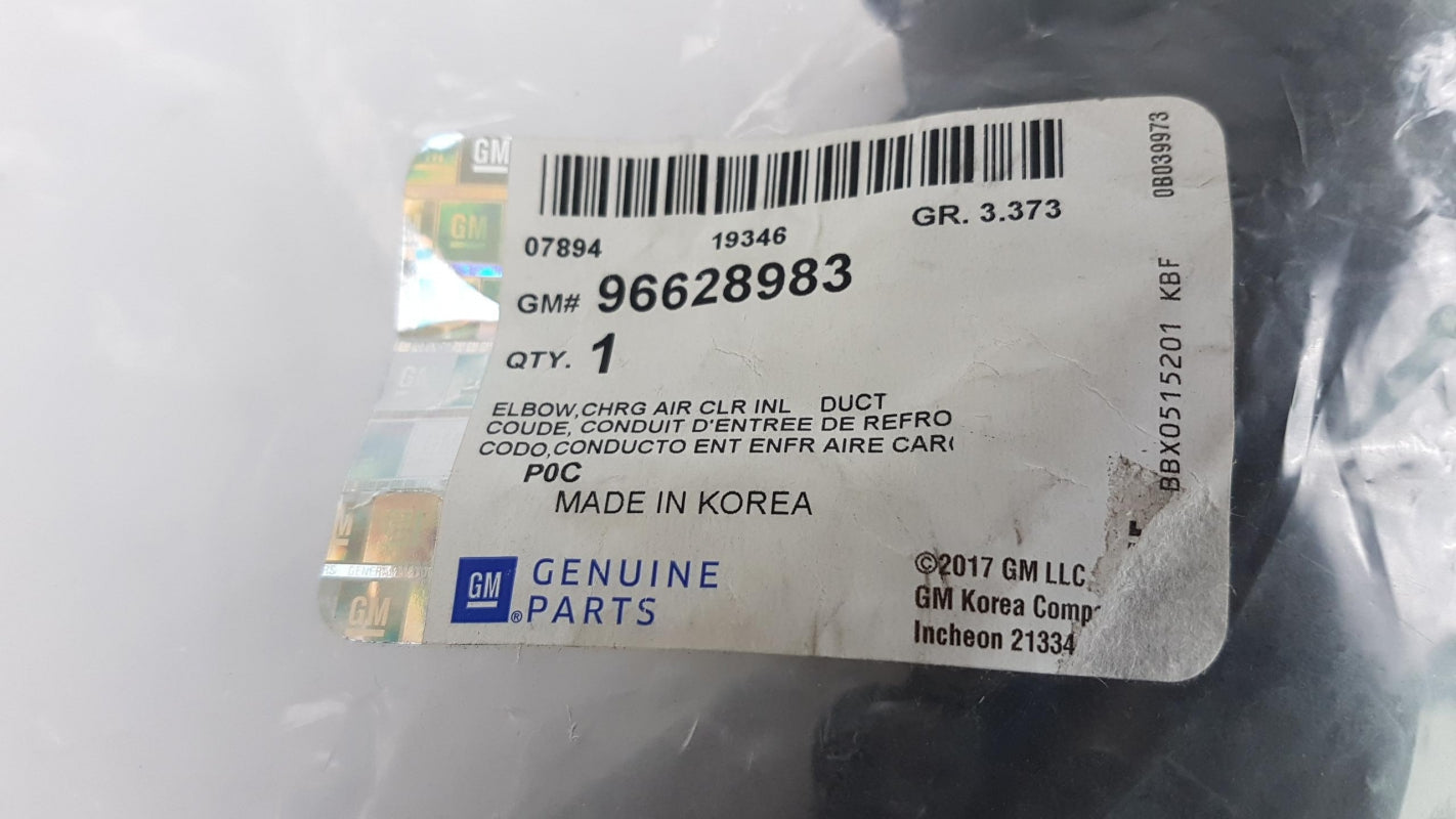 Original OPEL Antara 2007-2017 Ladeluftschlauch 96628983