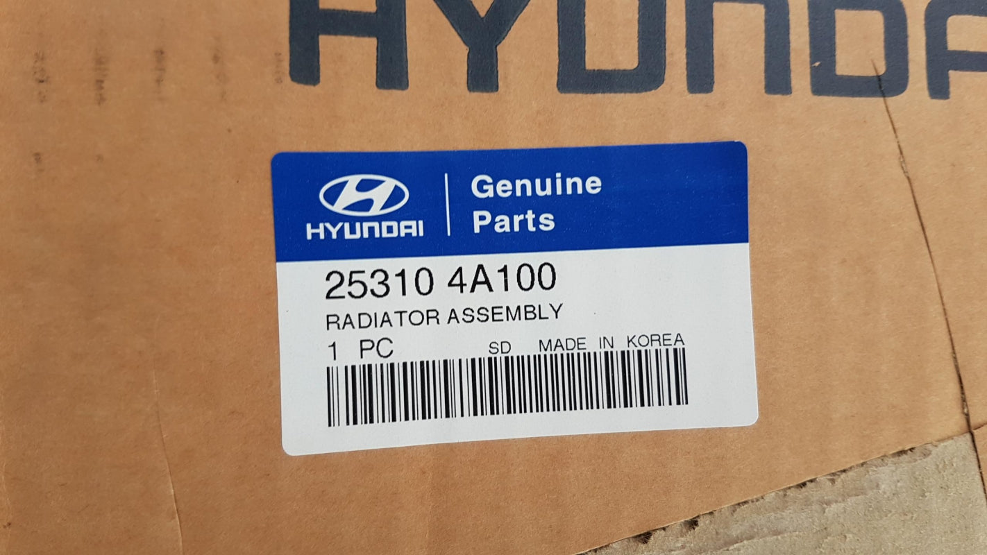 Original OE HYUNDAI/KIA Wasserkühler 253104A100