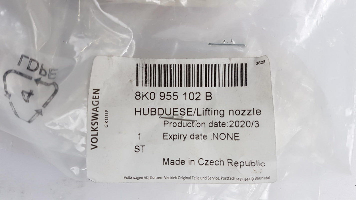 Original OE Volkswagen Scheinwerfer Waschdüse 8K0955102B