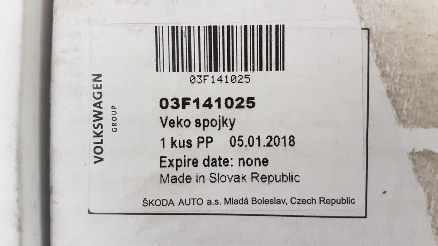 Original OE Volkswagen Kupplungsdruckplatte 03F141025