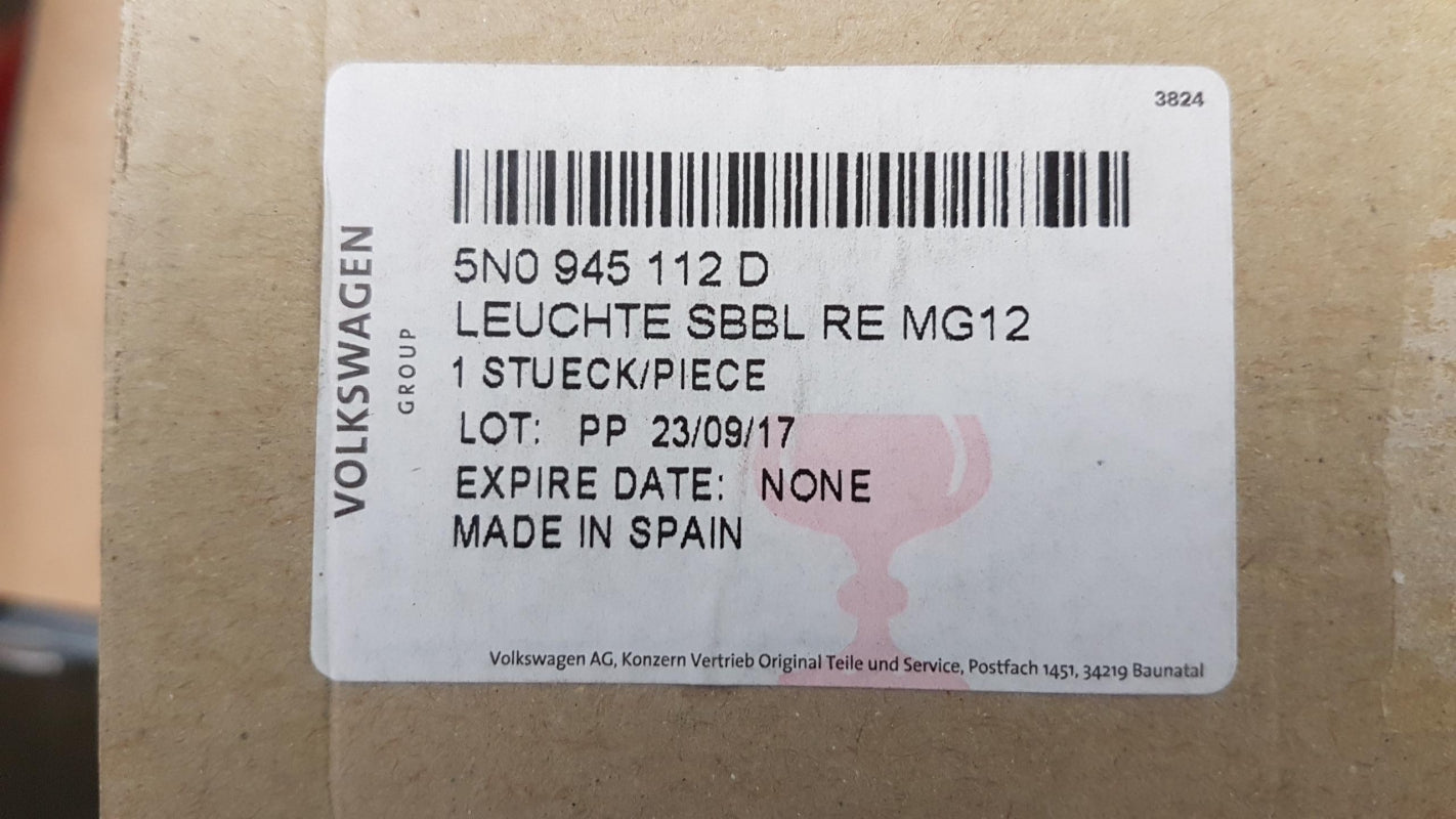 Original VW Tiguan I '07-'11 Schlussleuchte Heckleuchte aussen rechts 5N0945112D