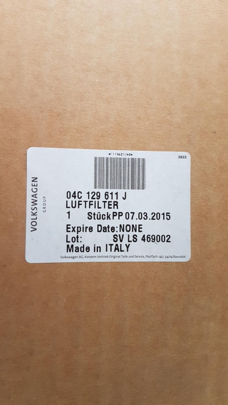 Original SKODA Fabia III (NJ) SEAT Ibiza V (6F/KJ1) Luftfilterkasten 04C129611J