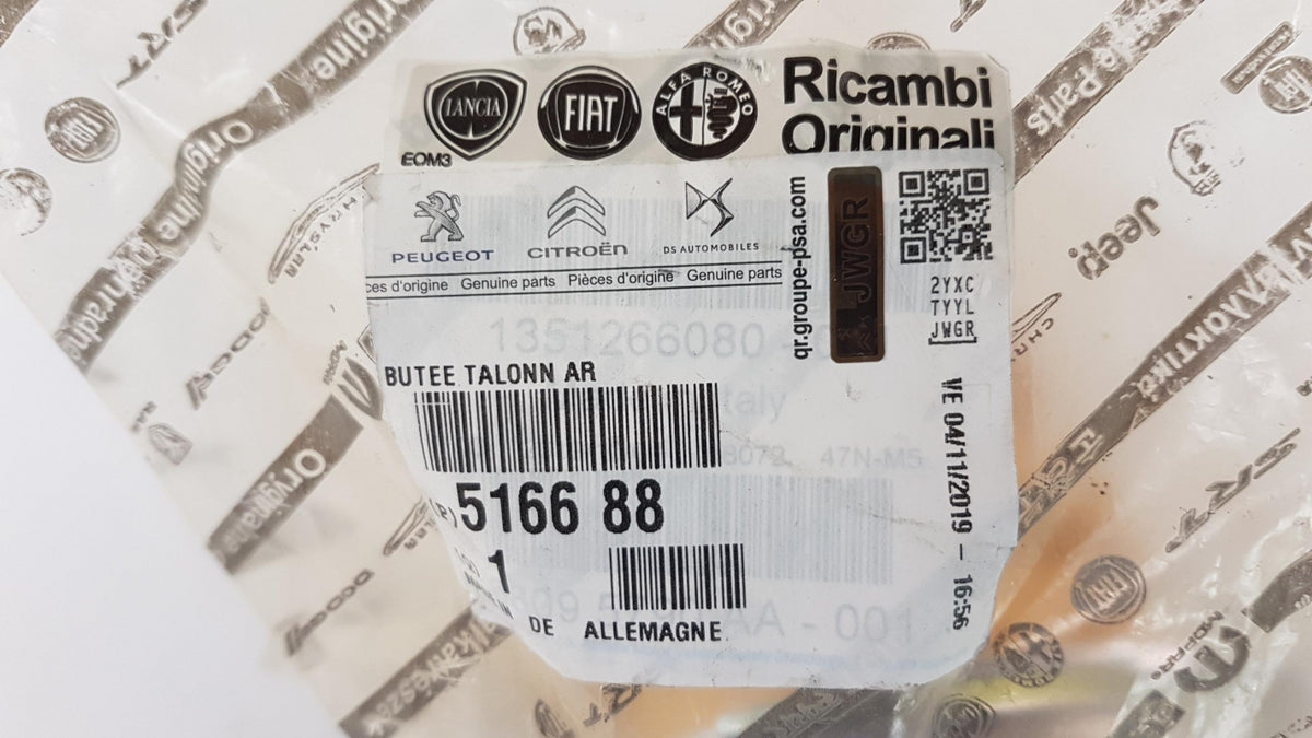 Original OE Peugeot Federung Gummipuffer 516688