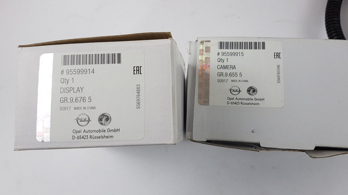 Original OE OPEL Rückfahrkamera 95599866