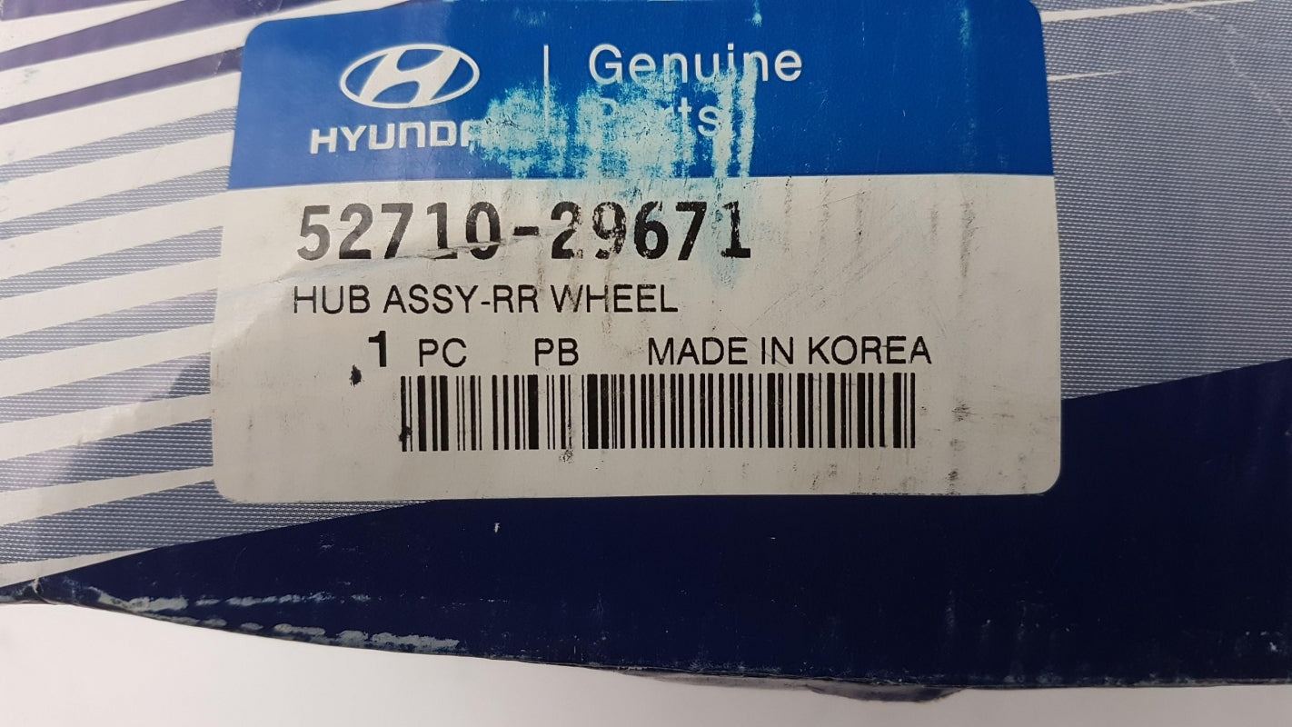 Original HYUNDAI Coupe Elantra Tiburon Radnabe hinten 5271029671