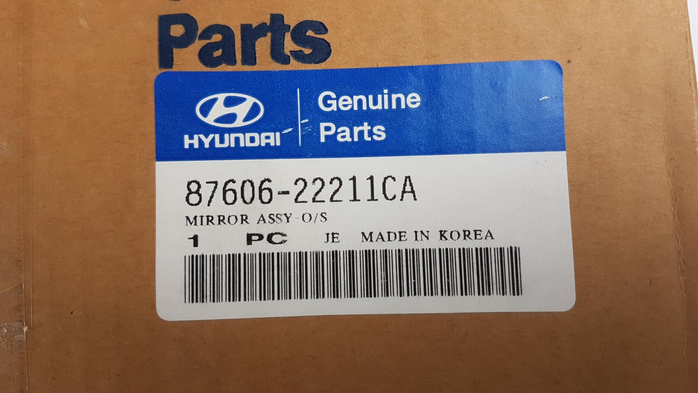 Original HYUNDAI Accent I '94-'99 Außenspiegel rechts 8760622211CA