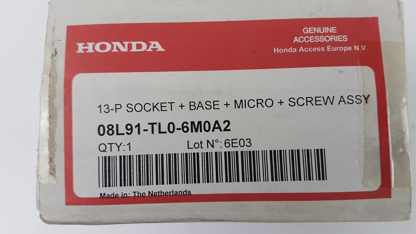 Original OE HONDA Anhängerkupplung Steckdose 08L91TL06M0A2