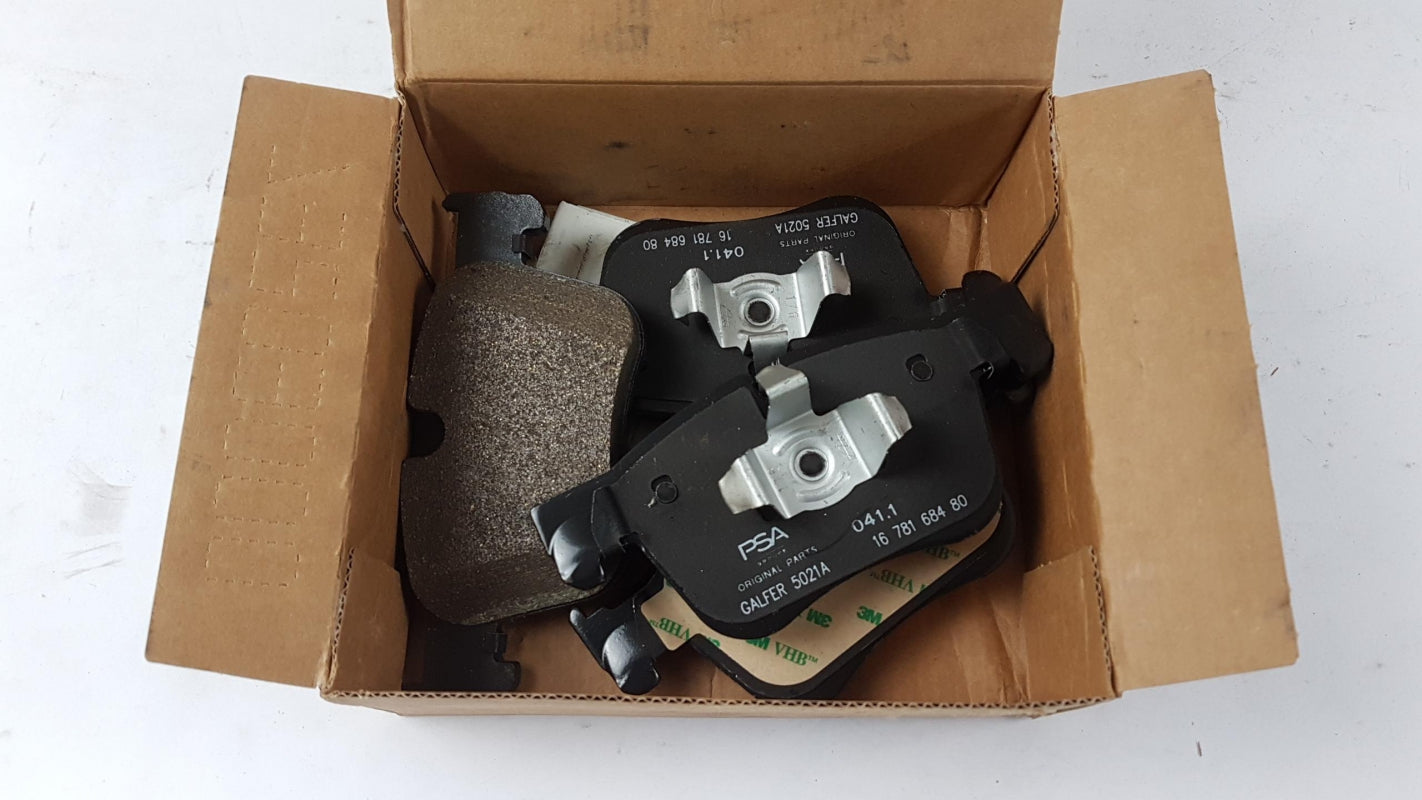 Original CITROEN C4 Spacetourer II C5 Aircross Brake Pads Set Front 1678168480
