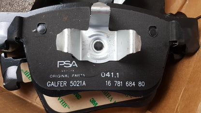 Original CITROEN C4 Spacetourer II C5 Aircross Bremsbeläge Satz Vorne 1678168480