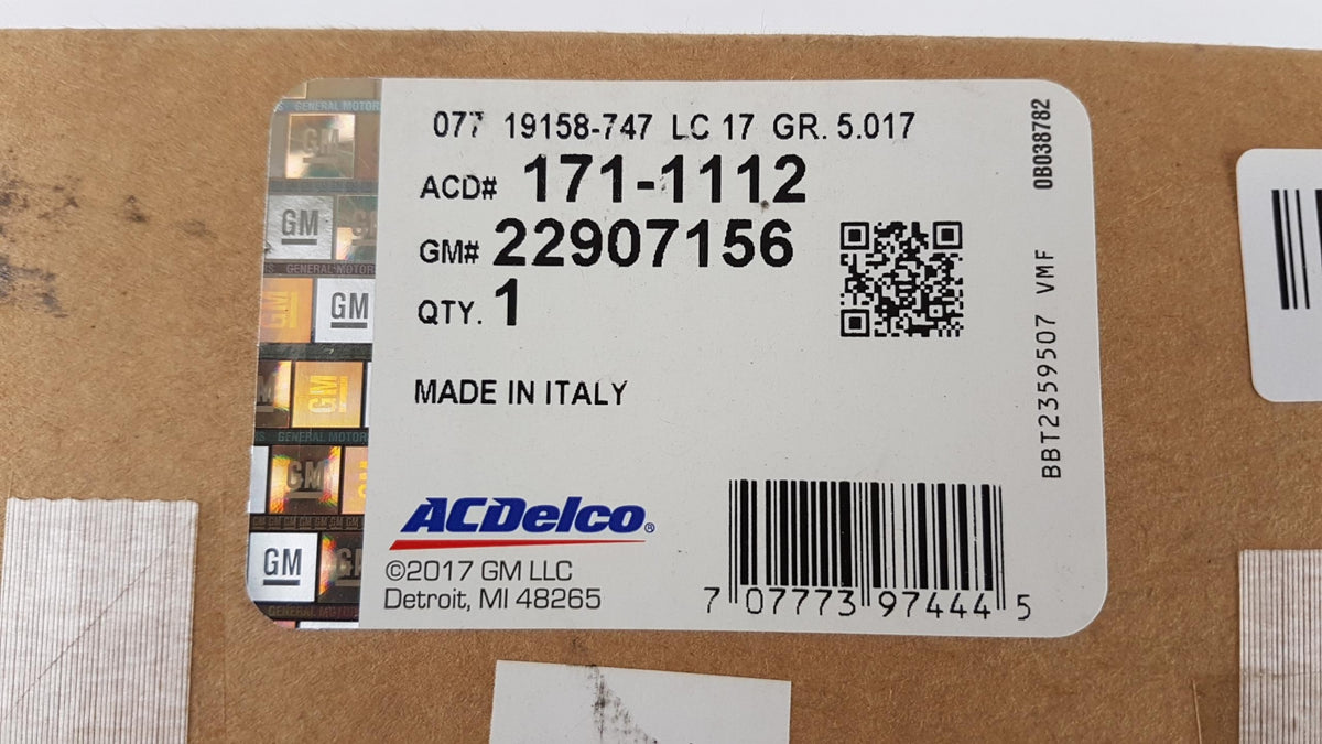 ACDelco für CHEVROLET Camaro V (2010-2015) Bremsbeläge Bremsklötze Vorne 1711112