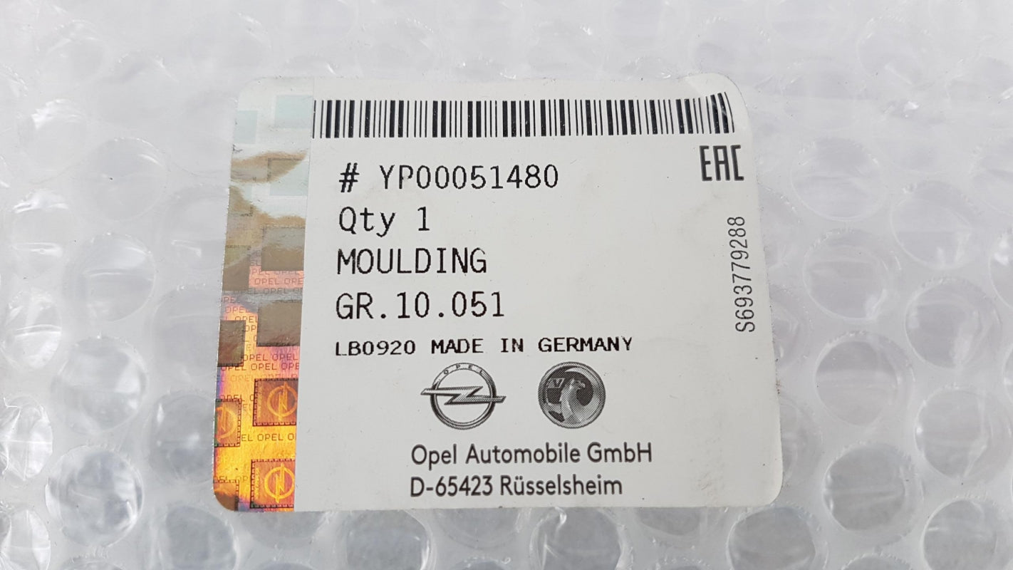 Original OE OPEL Windschutzscheibe Zierleiste YP00051480