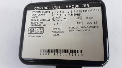 Original HYUNDAI Atos Prime Wegfahrsperre 9540002000