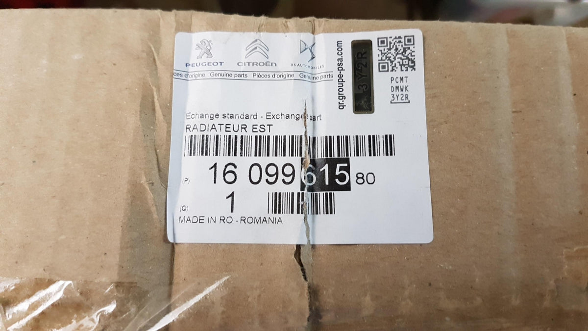 Original CITROEN C4 Picasso II Wasserkühler Motorkühlung 1609961580
