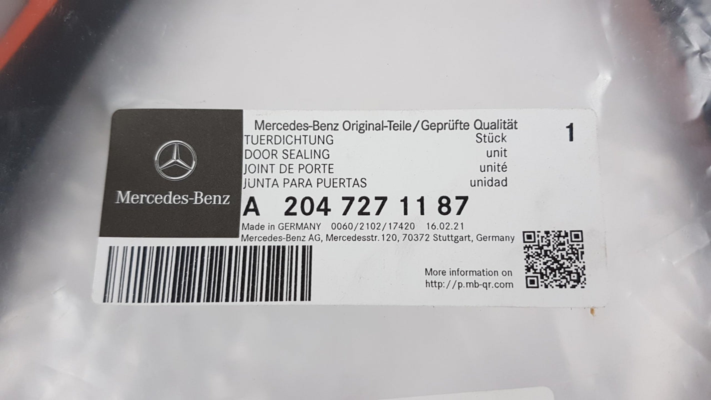 Original OE MERCEDES-BENZ Türdichtung A2047271187