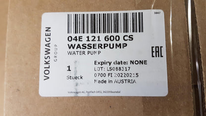 Original VW Golf 14- Polo 15- Jetta 18- Wasserpumpe + Thermostat 04E121600CS