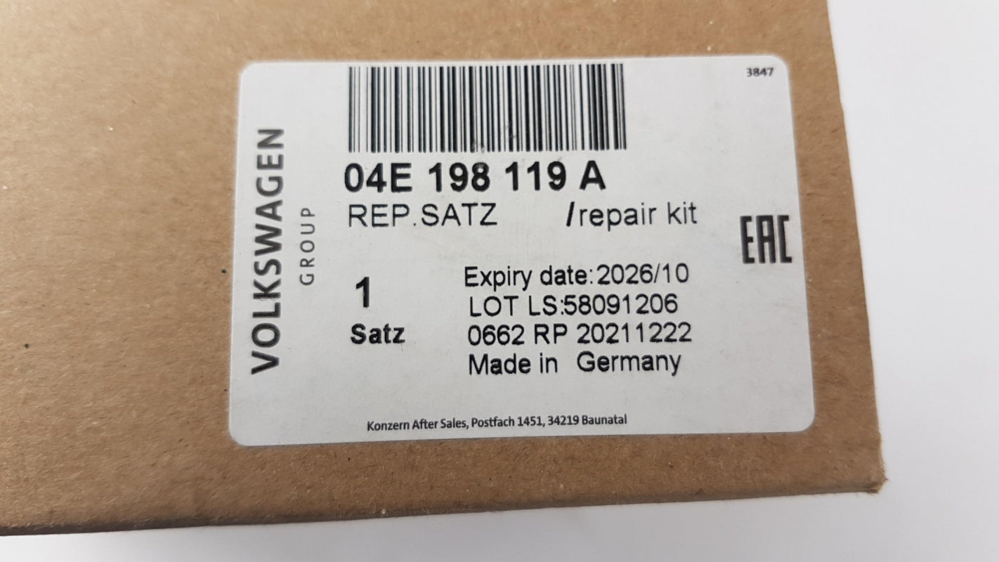 Original VW Jetta 2015- Tiguan Allspace 2017- Zahnriemensatz 1.4 TSI 04E198119A