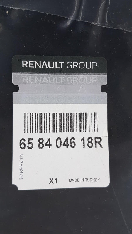Original OE RENAULT Unterfahrschutz 658404618R