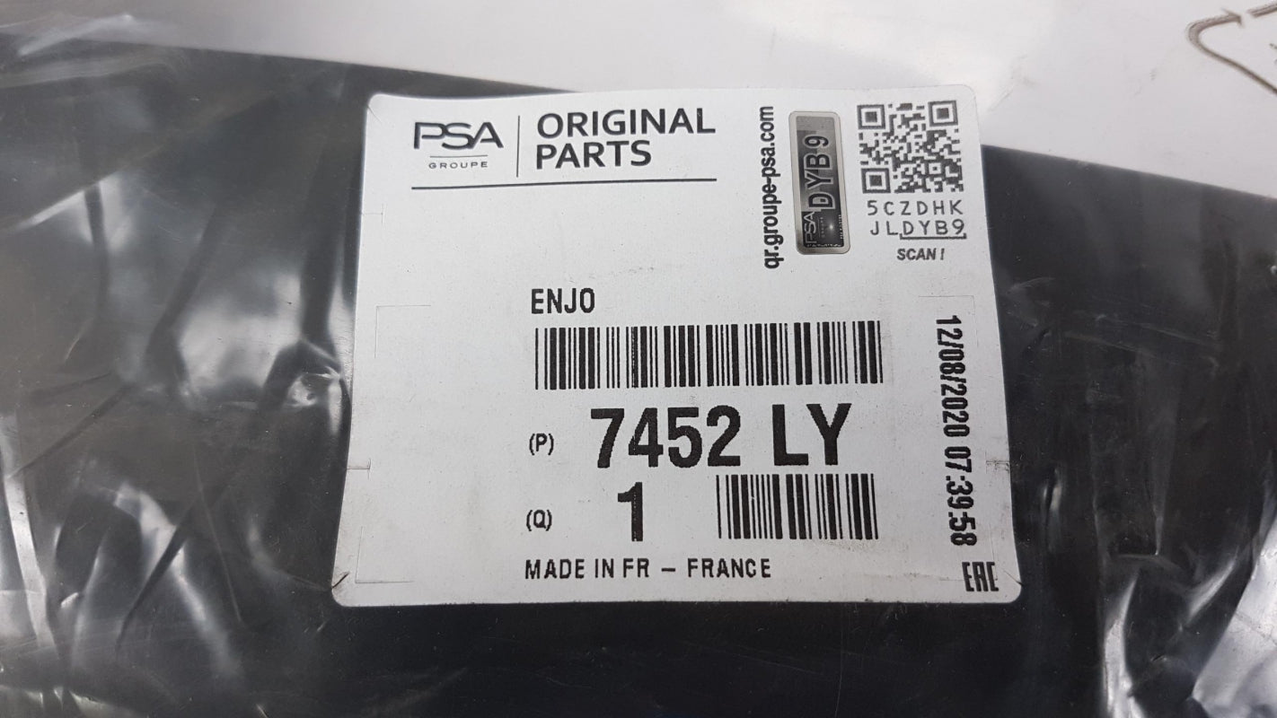 Original OE Peugeot Stoßfängerabdeckung 7452LY