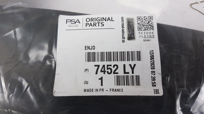 Original OE Peugeot Stoßfängerabdeckung 7452LY