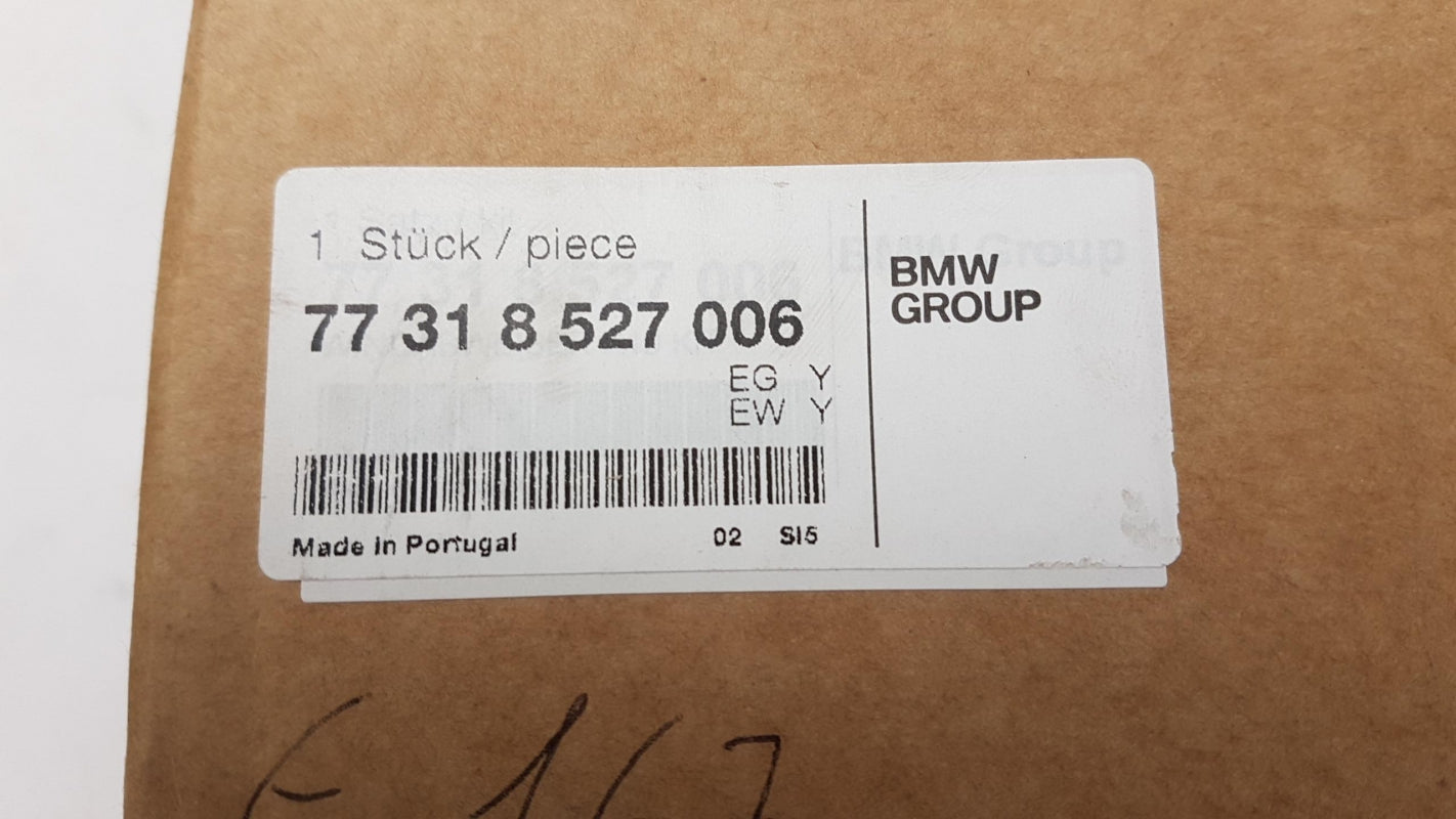 Original BMW K19 C 650 GT Windabweiser Satz 2 Stück Schwarz 77318527006