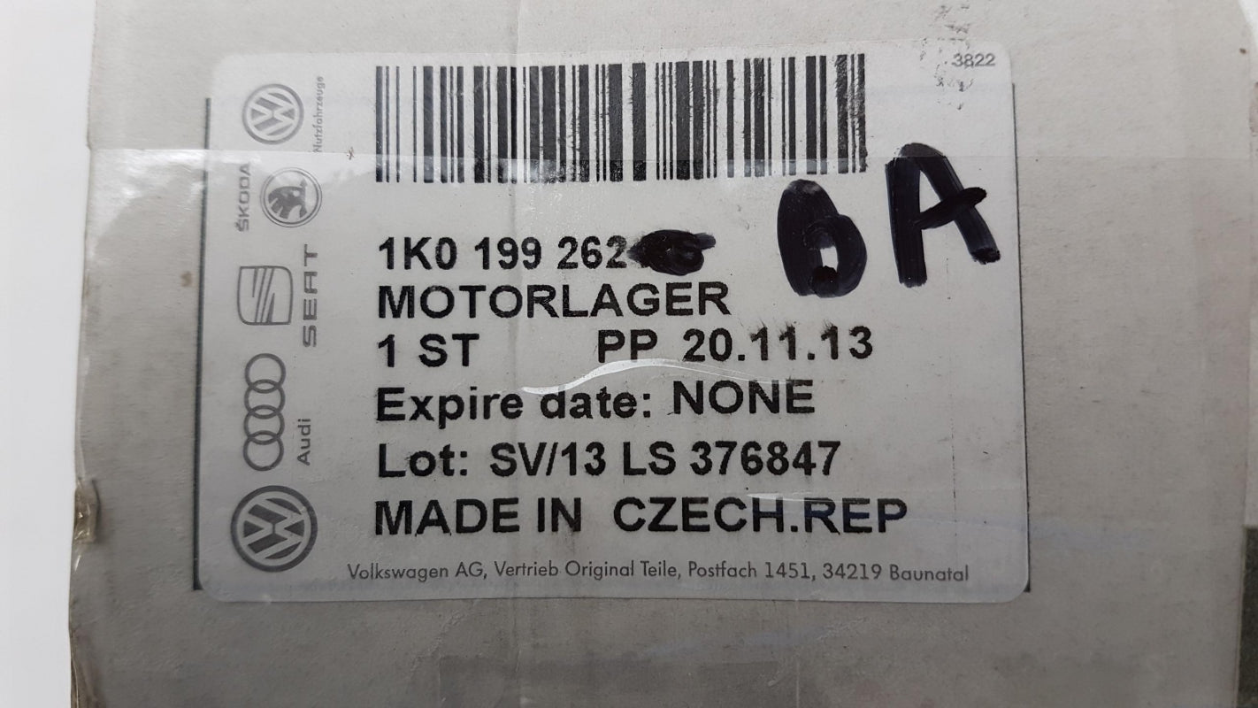 Original OE Volkswagen Motorlager 1K0199262BA