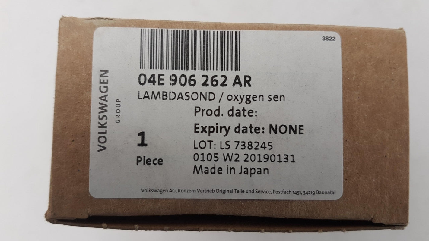 Original AUDI A1 A3 Q2 Q3 VW Golf T-Roc T-Cross Tiguan Lambdasonde 04E906262AR