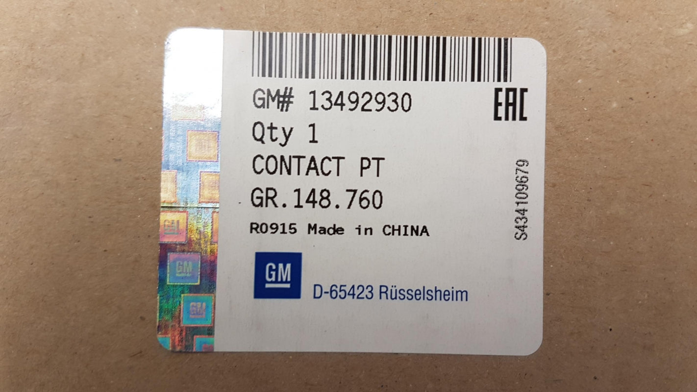 Original OE OPEL Fahrwerksfeder 13492930