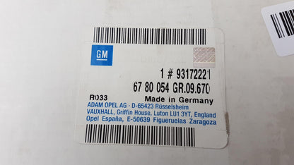 Original OPEL Corsa-C Vivaro-A Autoradio Casettenspieler 93172221