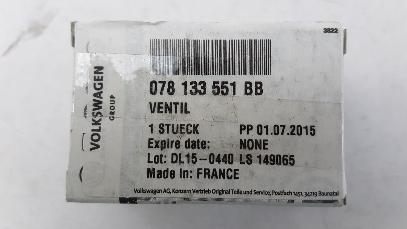 Original OE Volkswagen Injektor 078133551BB