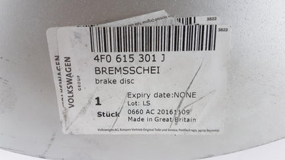 Original AUDI A6 (C6/4F) 1x Bremsscheibe belüftet 385X36mm Vorne 4F0615301J