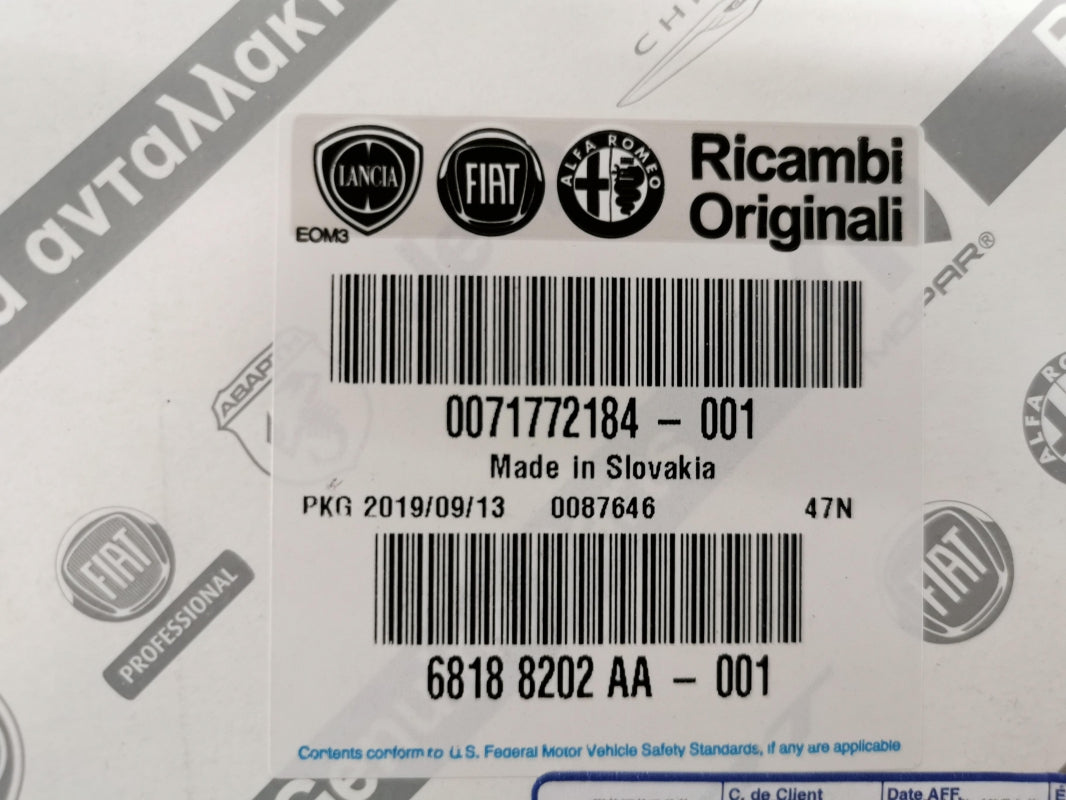 Original OE FIAT Sitzbelegung Schalter 71772184