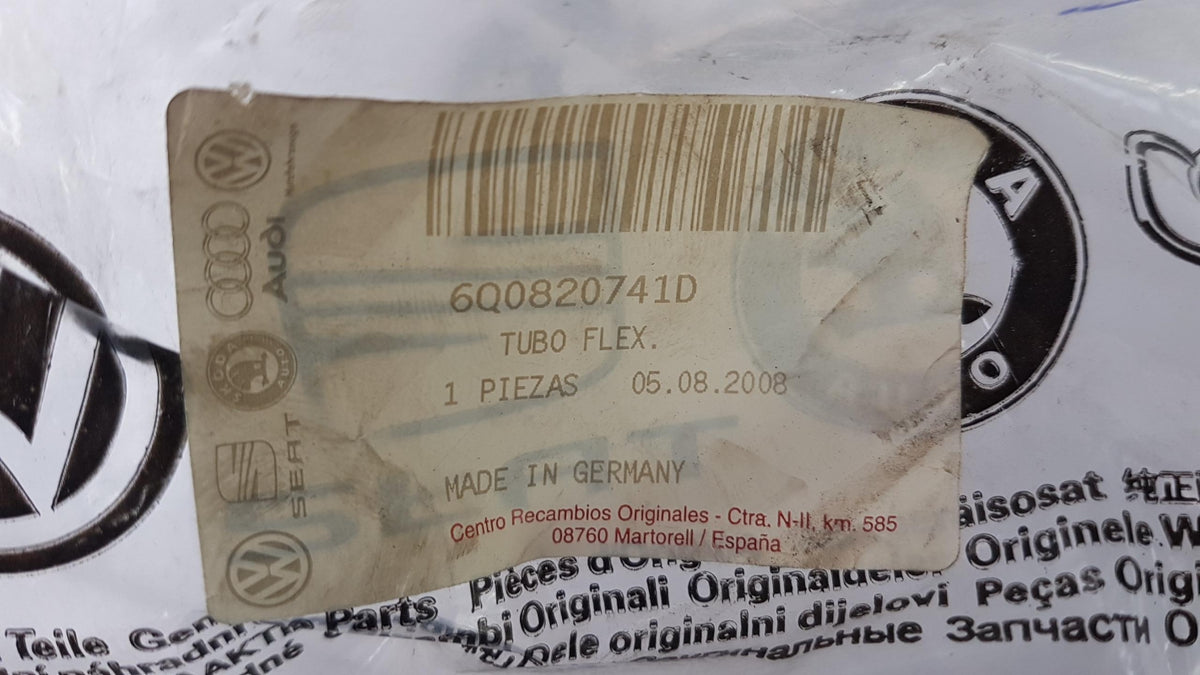 Original OE Volkswagen Klimaanlage Druckleitung 6Q0820741D