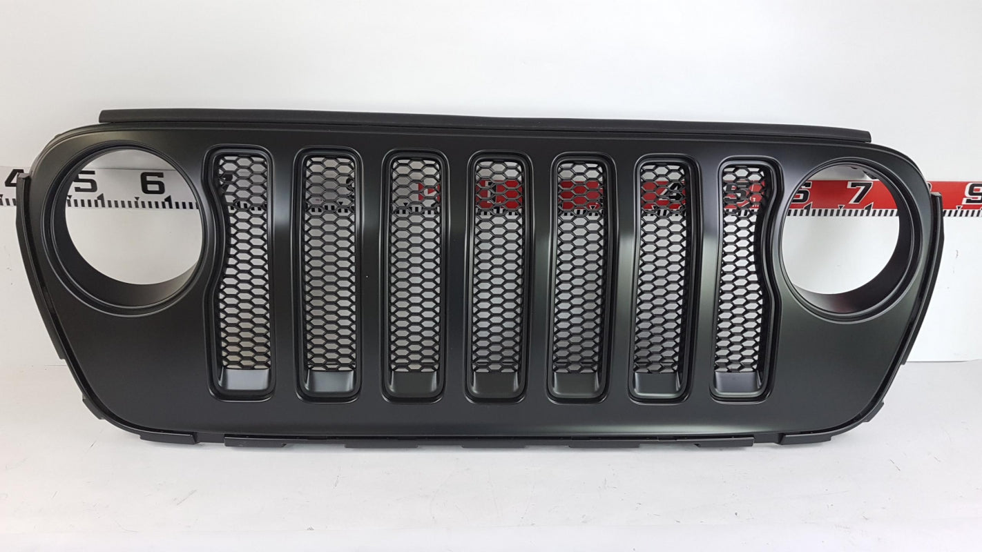 Original JEEP Wrangler 2018 > Kühlergitter Satinschwarz K82215114