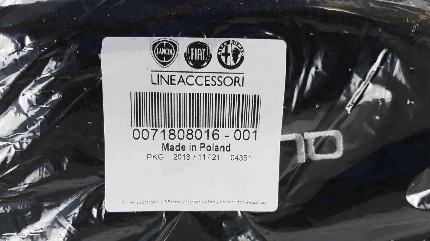 Original OE FIAT Fußmattensatz 71808016
