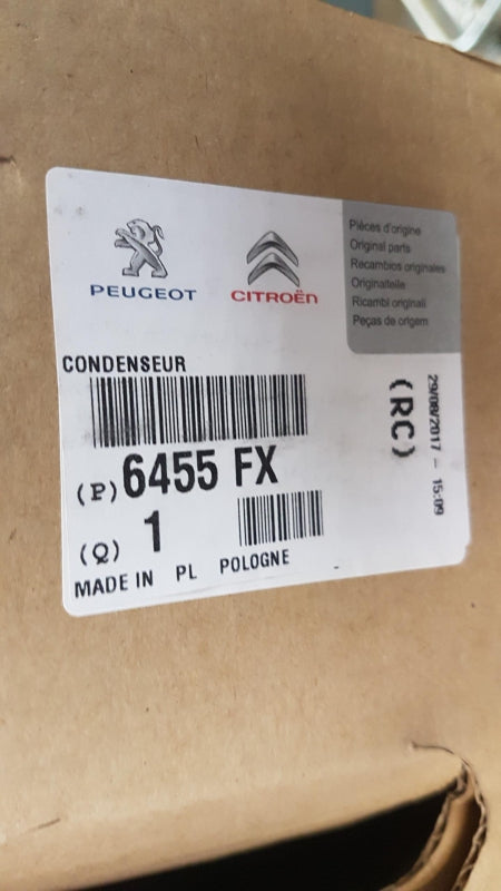 Original OE Peugeot Klimakondensator 6455FX