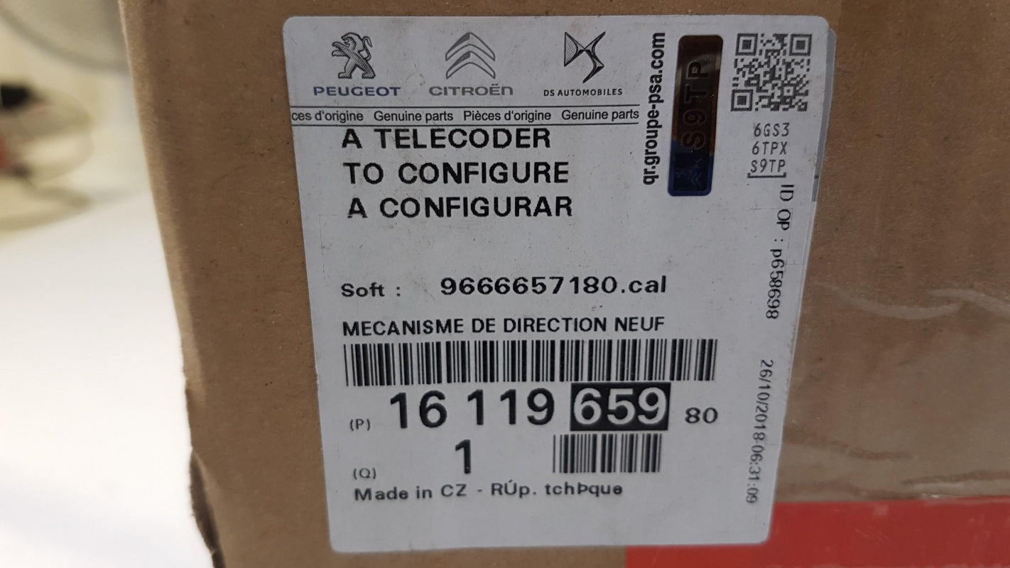 Original CITROEN C3 Picasso C1 PEUGEOT 107 207 Servopumpe 1611965980