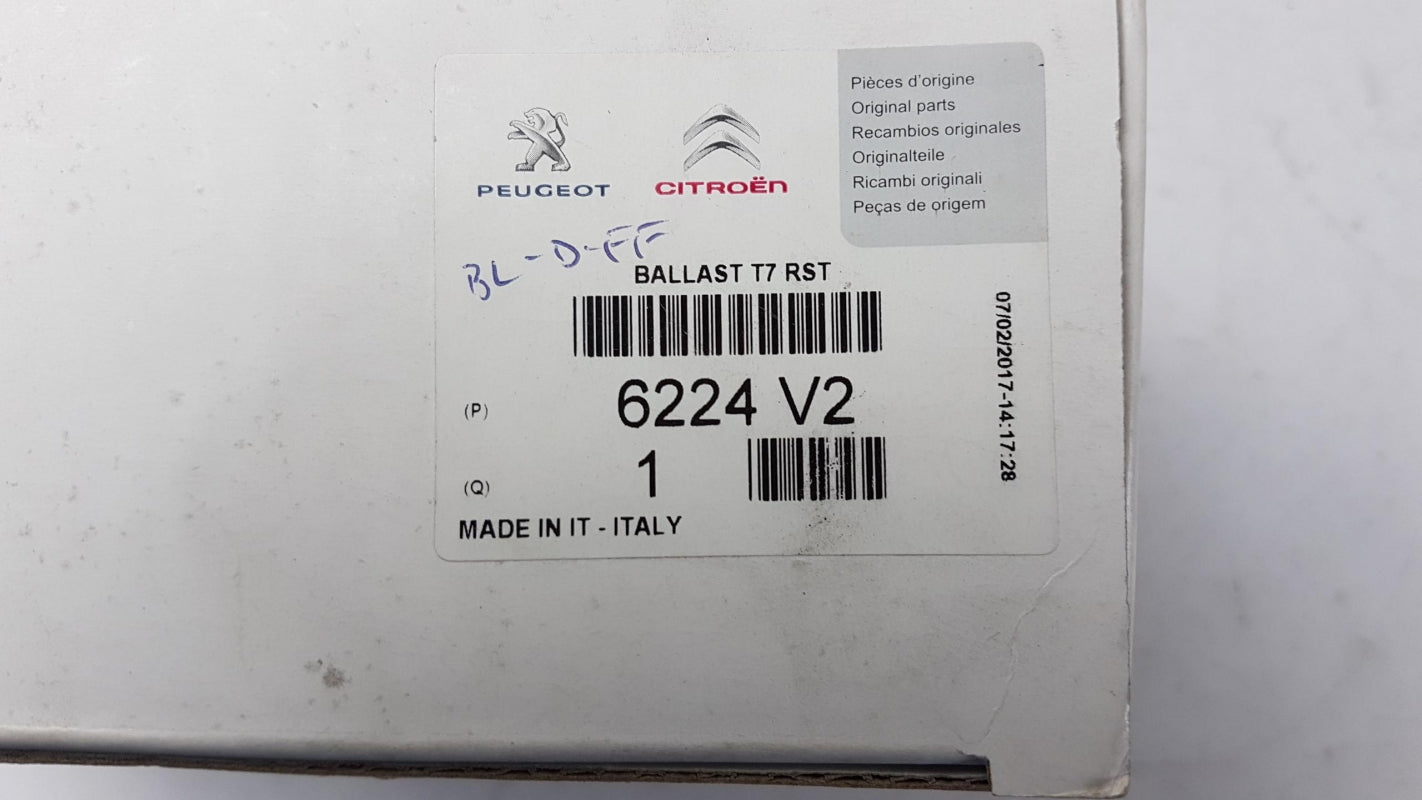 Original OE Peugeot Leuchten Steuergerät 6224V2