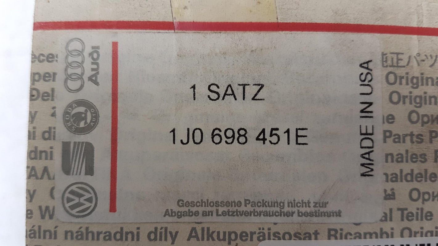 Original OE Volkswagen Bremsbeläge 1J0698451E