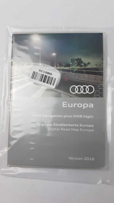 Original AUDI navigation update MMI plus Europe 2018 activation 8V0060884BF 