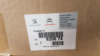 Original PEUGEOT 107 Scheinwerfer rechts 620674