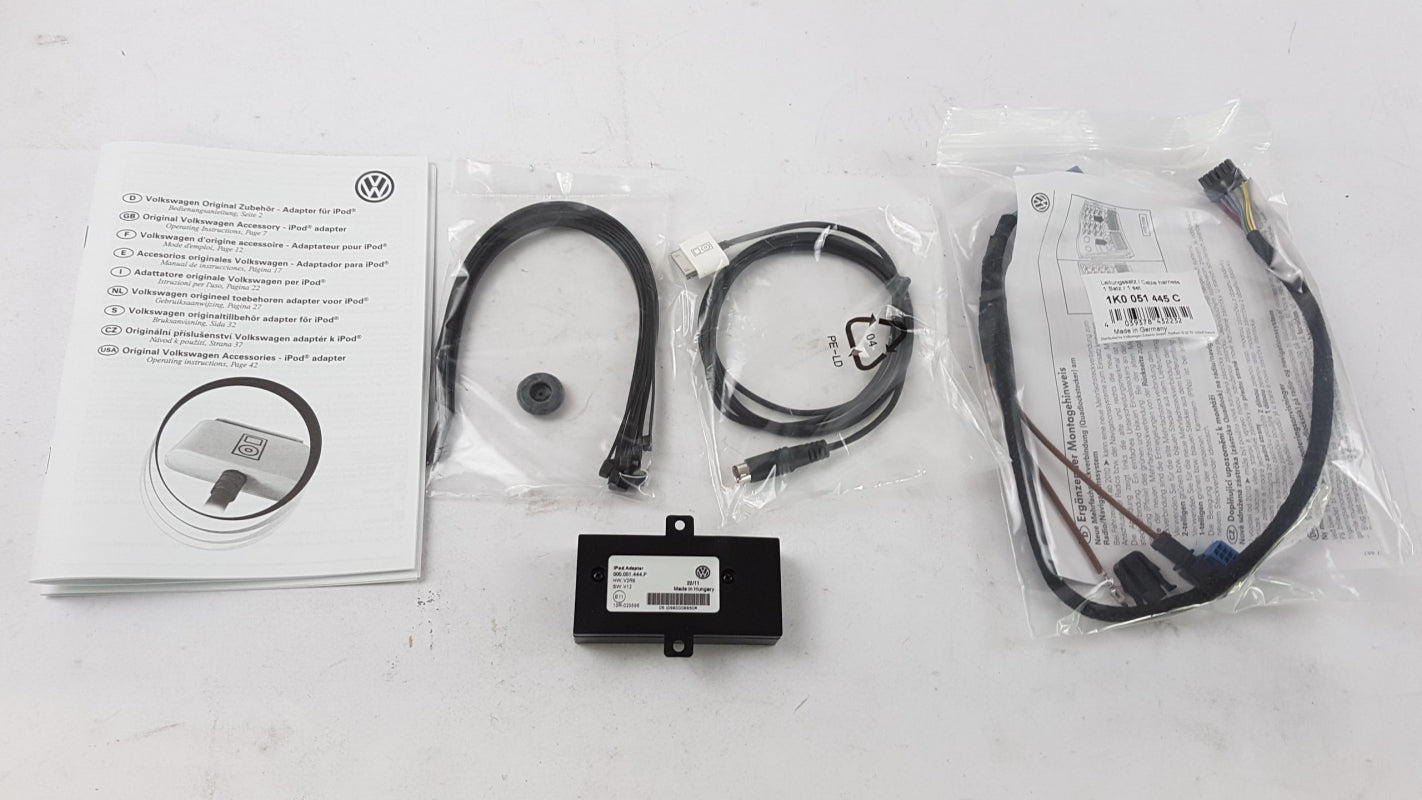 Original OE Volkswagen Multimedia Montagesatz 1K0051444C